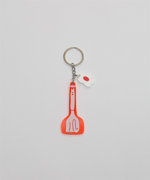 Minghan H. 瓶中貓壓克力吊飾(橘色-one-其他橘色)