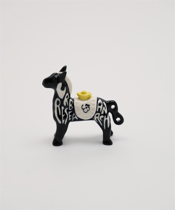 URBAN RESEARCH馬上有錢花陶器(黑色-one-BLACK)