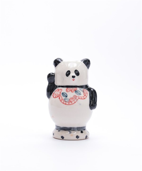 CYILABO 造型動物花瓶(舉手熊貓-FREE-COLOR I)
