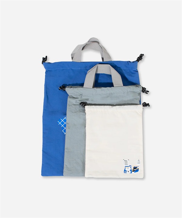 umao / 束口袋三件組(3pcs-one-COLOR A)