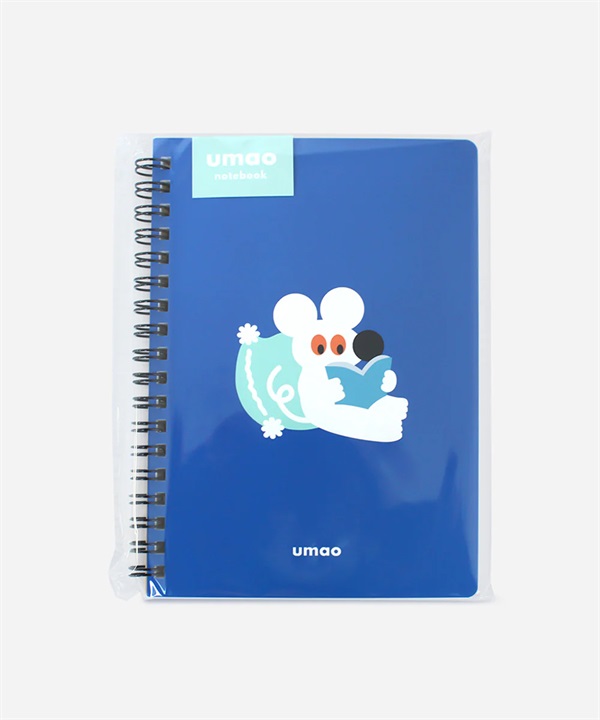 umao / 筆記本(閱讀小老鼠-one-其他藍色)