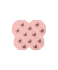 UKA / 舒活頭皮按摩刷(橫濱粉紅 (中硬)-One-LIGHT PINK)