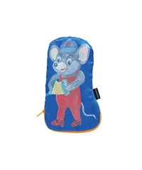 Nathalie Lete 緞面收納包(藍底老鼠-one-其他藍色)