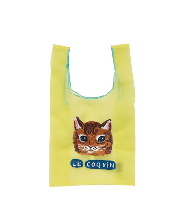 Nathalie Lete 歐根紗小購物袋(黃色-Maya-其他黃色)