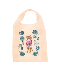 Nathalie Lete 歐根紗購物袋(粉橘色-Maya-其他粉色)