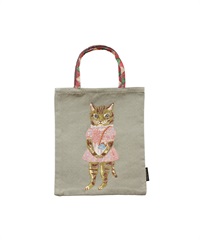 Nathalie Lete 迷你托特包(膚色貓咪-Maya-其他膚色)
