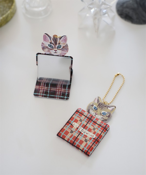 Nathalie Lete 鏡子鑰匙圈吊飾