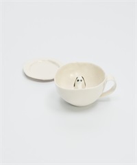 Eleonor Boström 幸福小狗咖啡杯(黑耳小狗B款-one-COLOR B)