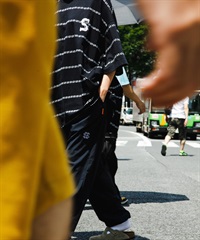 別注】SEE SEE / SUPER BIG ROUND SS TEE NEW-S BORDER｜URBAN
