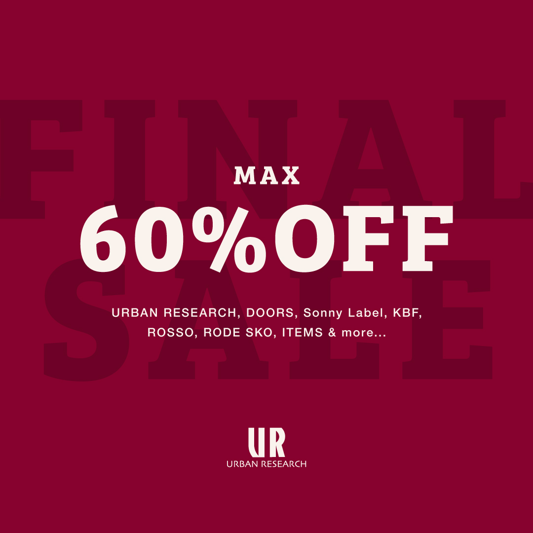FINALSALE MAX 60%OFF  