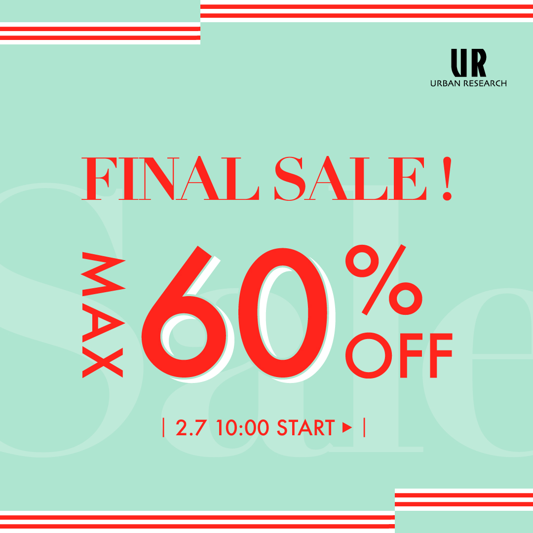 FINALSALE MAX 60%OFF  