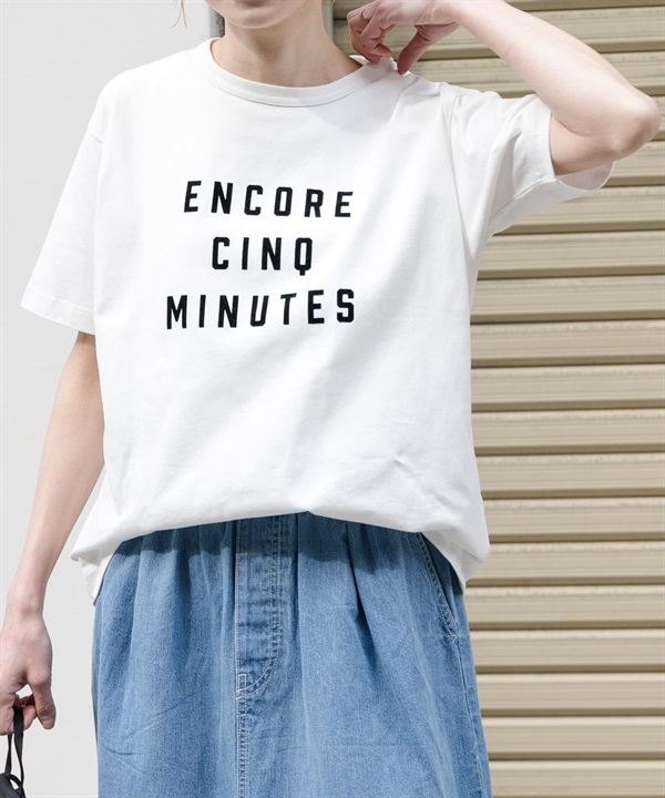 FORK&SPOON植絨LOGO T恤