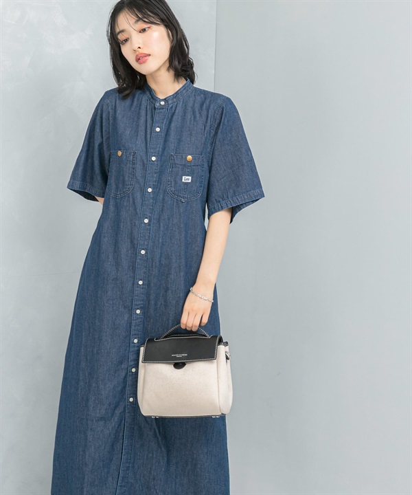 【別注】Lee × ROSSO 短袖工裝牛仔洋裝