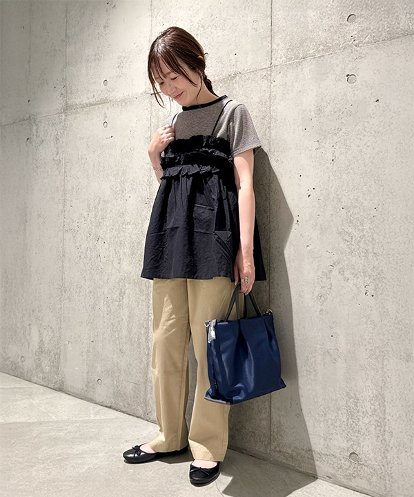 【別注】3/2WORKS 雙褶奇諾褲