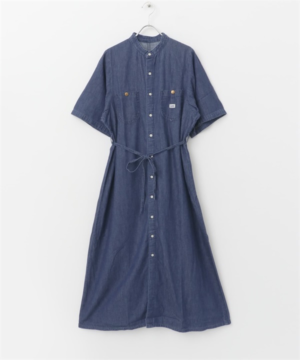 【別注】Lee × ROSSO 短袖工裝牛仔洋裝