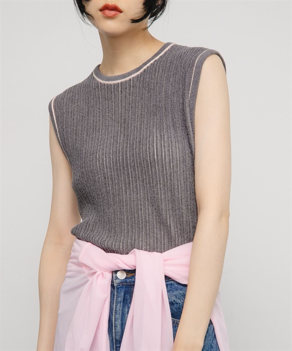 雙反面針織背心