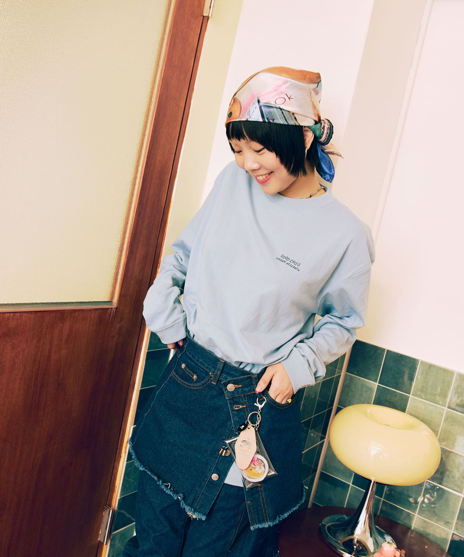 好丘 Good Cho's× URBAN RESEARCH 掛繩零錢包