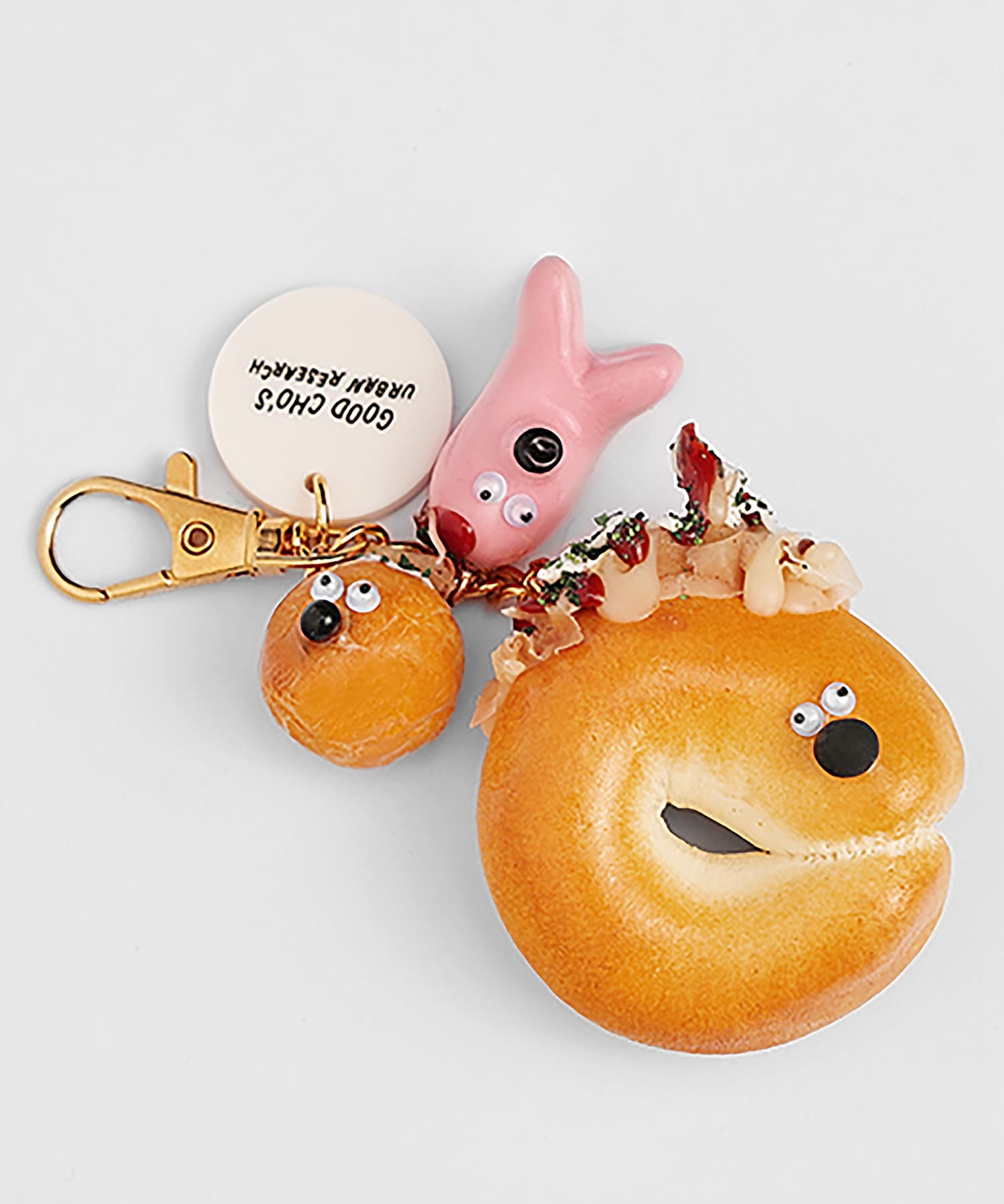 好丘 × URBAN RESEARCH 章魚燒貝果吊飾