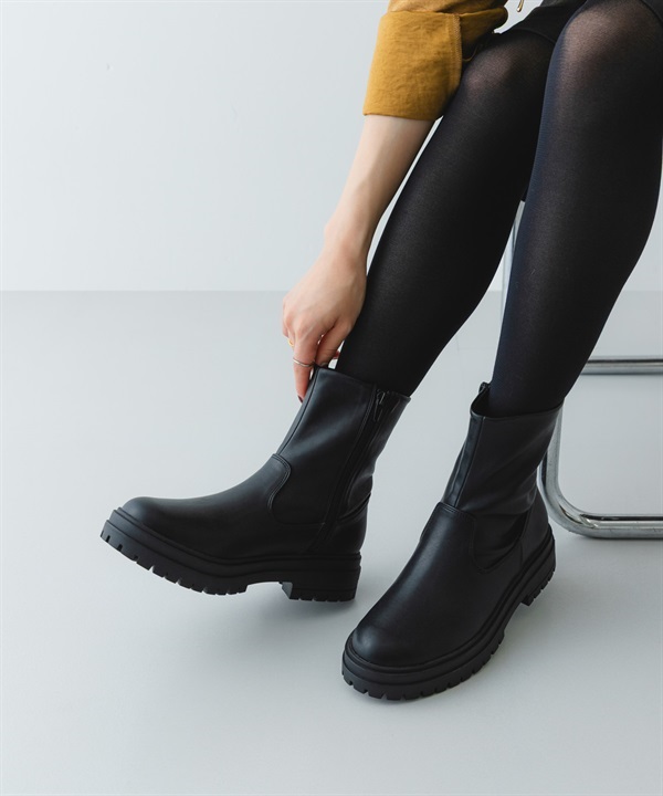 防潑水彈性短靴