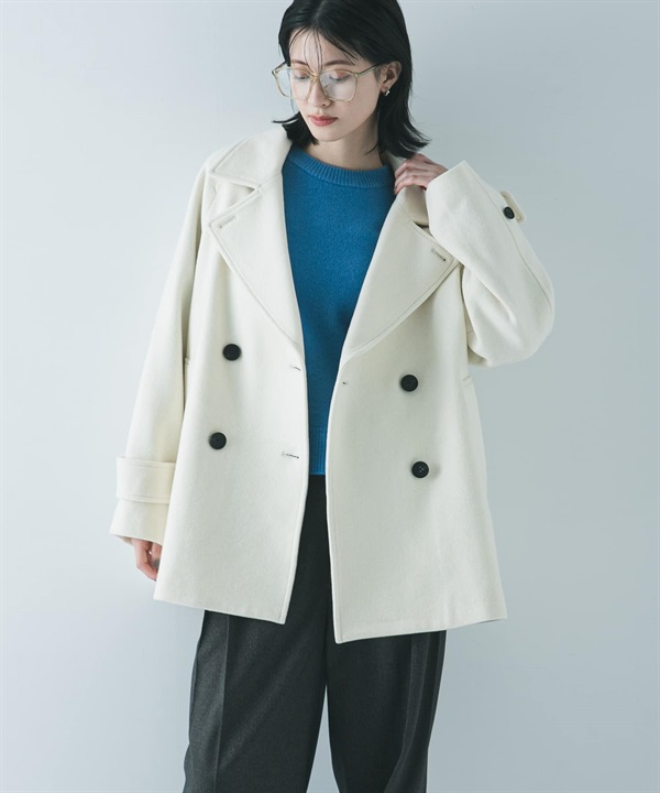 Super100麥爾登海軍大衣