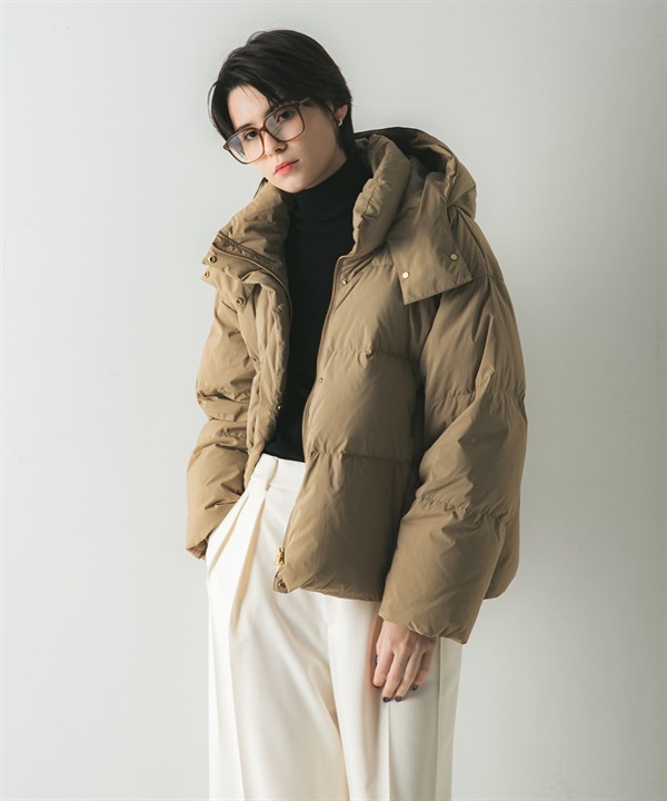 2WAY連帽羽絨外套