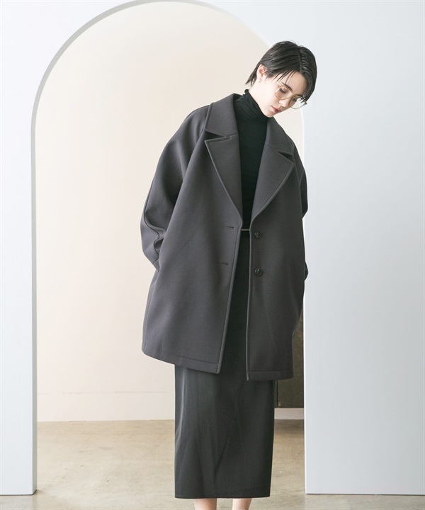 黏合加工切斯特大衣