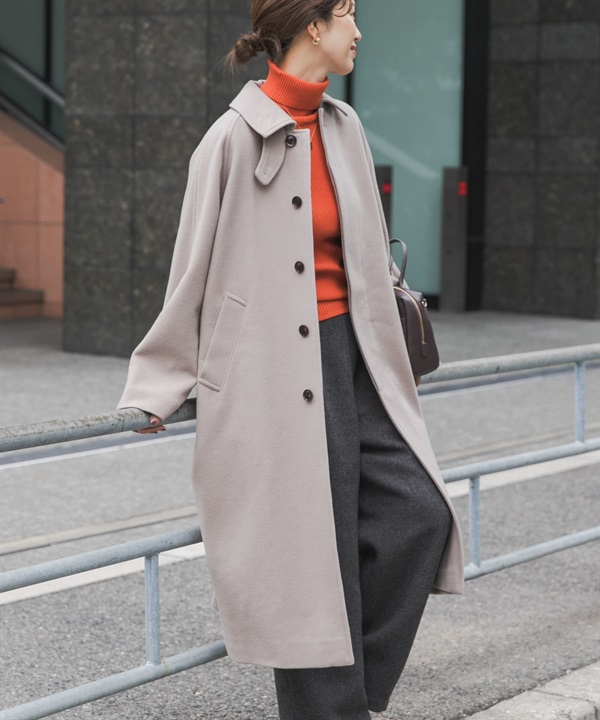 純羊毛巴爾瑪肯大衣