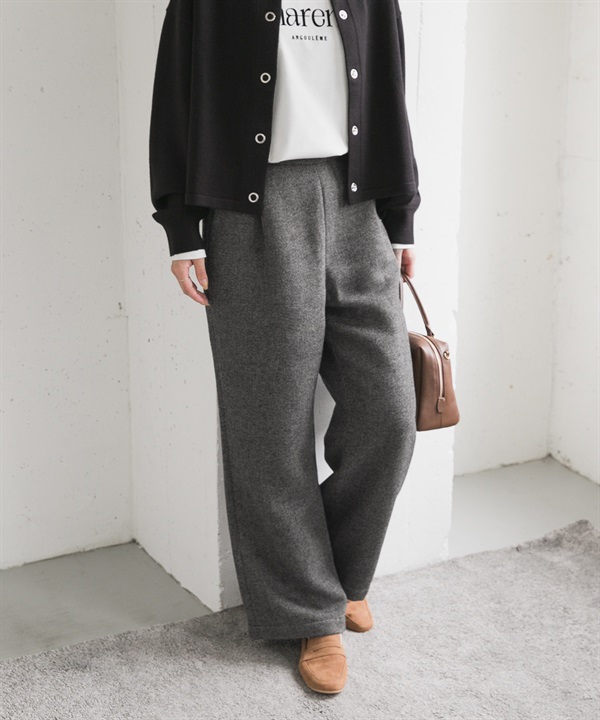 『UR TECH完聲 』保暖打褶輕便長褲