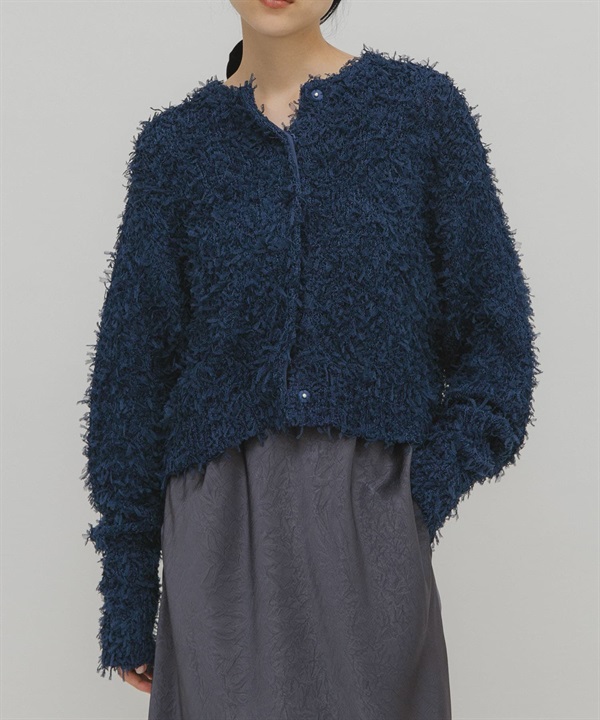 薄紗流蘇開襟衫