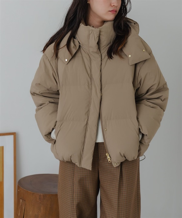 2WAY連帽羽絨外套