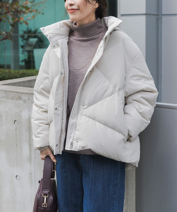 GREEN DOWN 防潑水2WAY羽絨外套