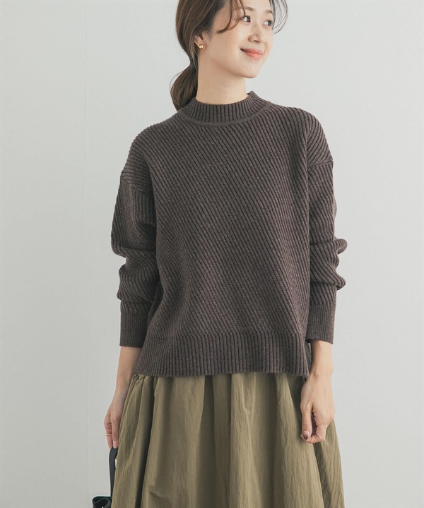 斜紋設計針織衫