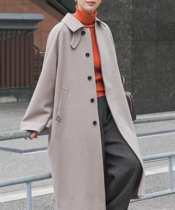 純羊毛巴爾瑪肯大衣