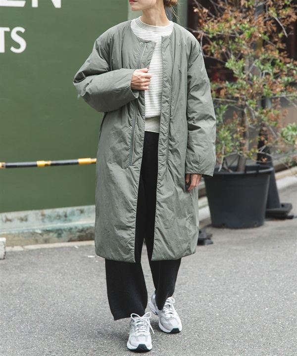 FORK&SPOON SORONA無領大衣