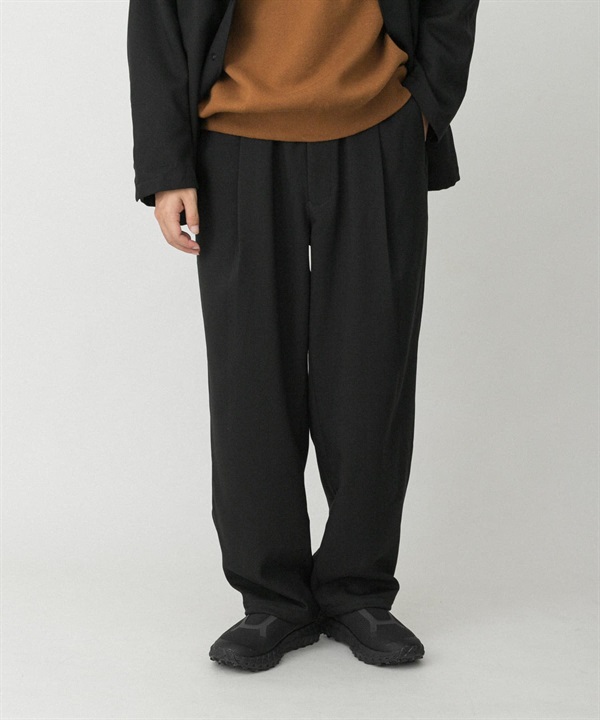 EKAL / 仿羊毛輕便長褲