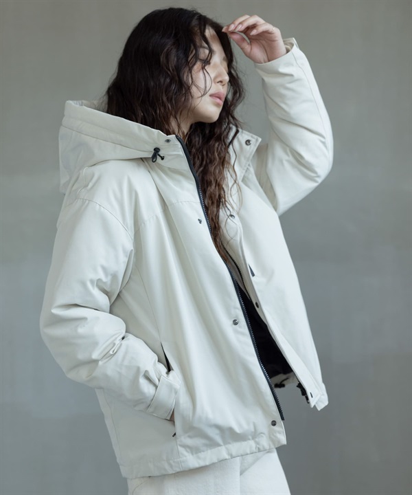 防潑水連帽羽絨外套