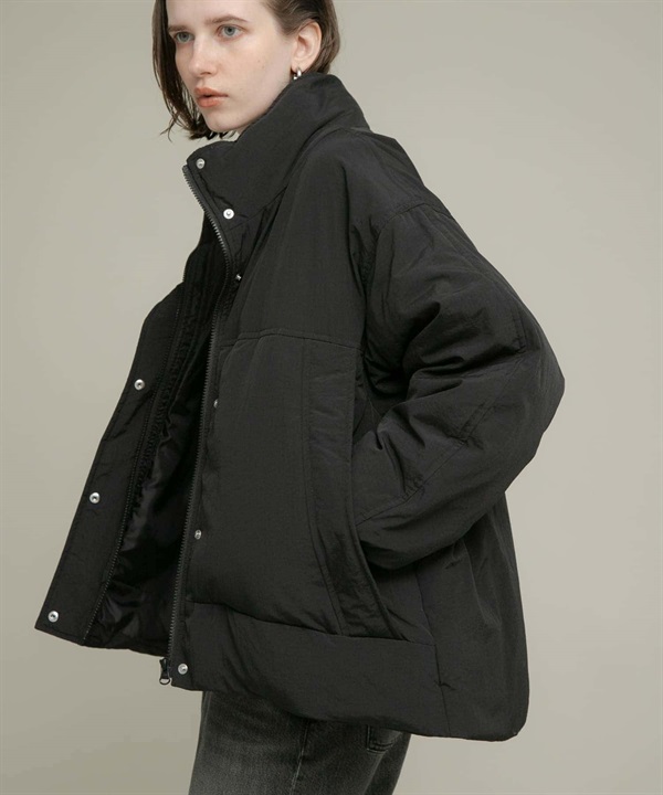 防潑水立領羽絨外套