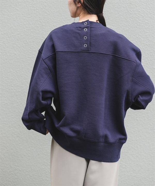 FORK&SPOON 背面壓扣休閒上衣