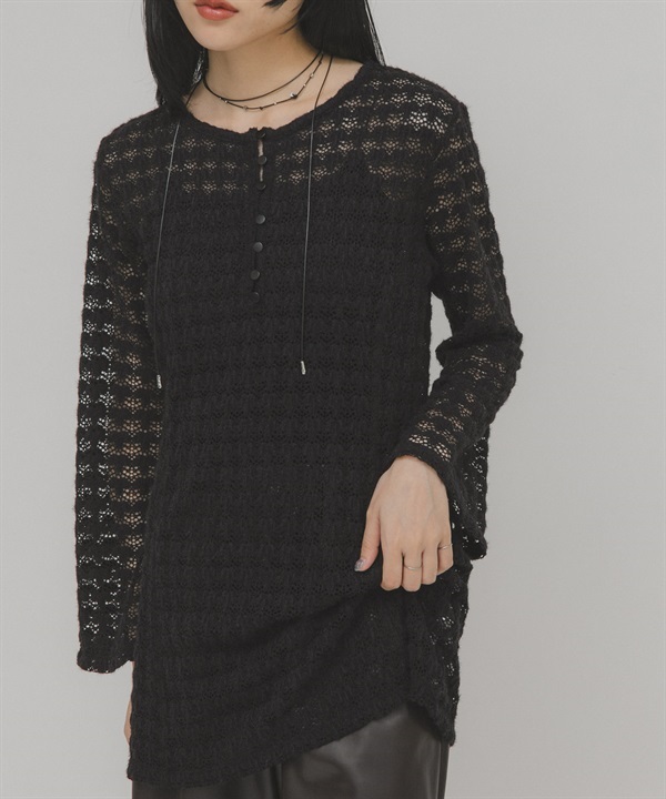 絨毛蕾絲上衣