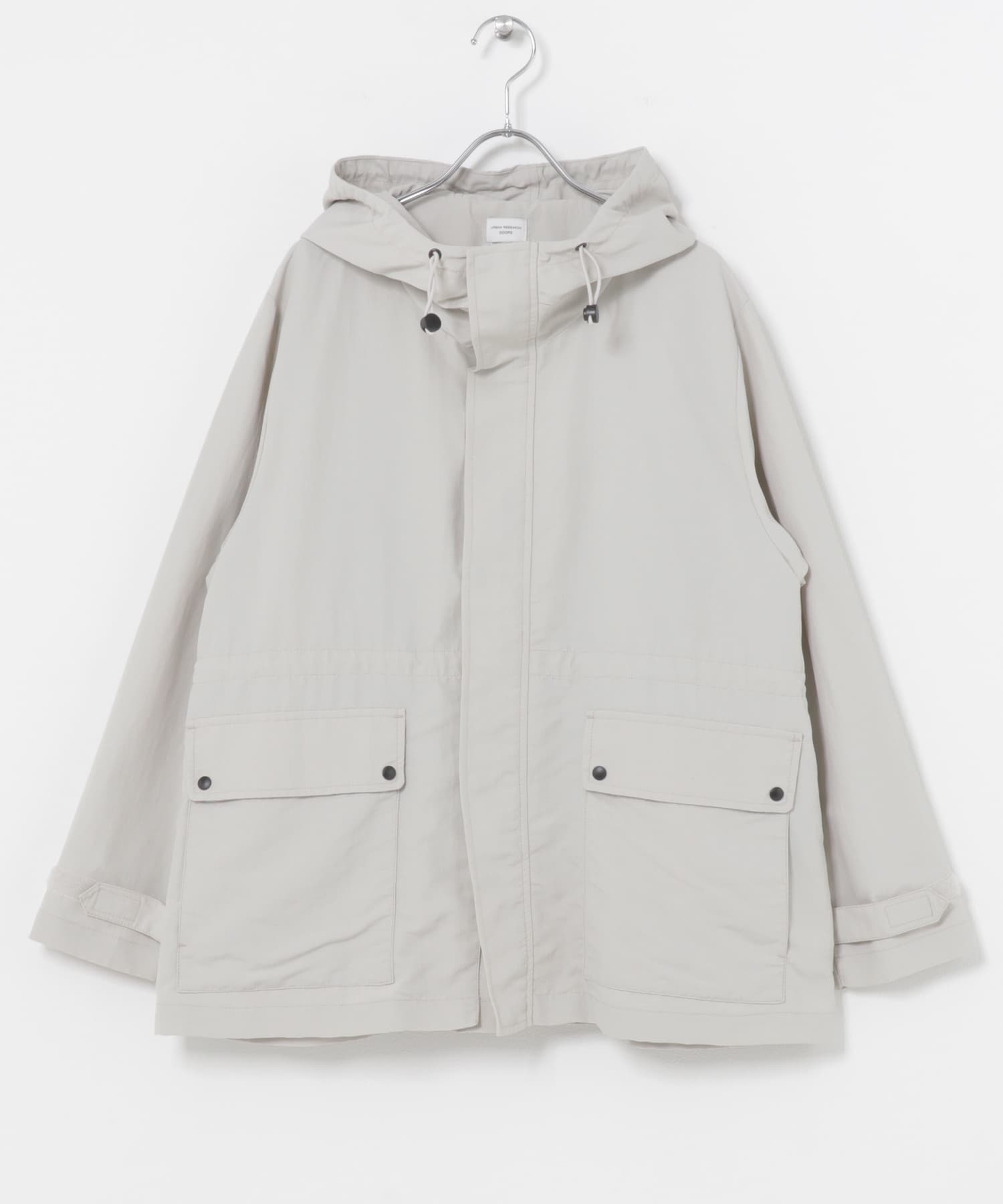 防潑水尼龍連帽登山外套