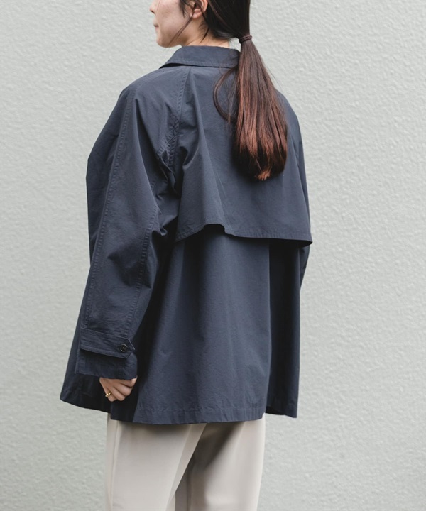 FORK&SPOON 立領傘狀大衣