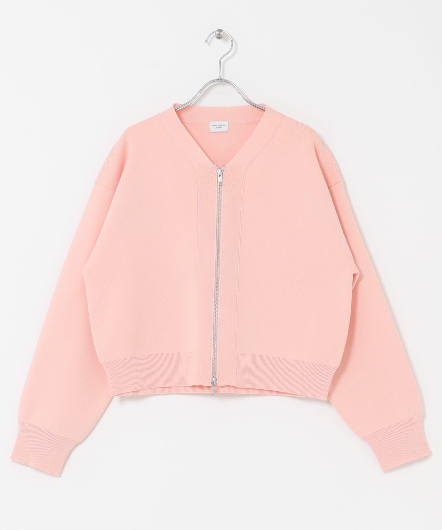 『UR TECH Renew Knit 』V領拉鍊開襟衫