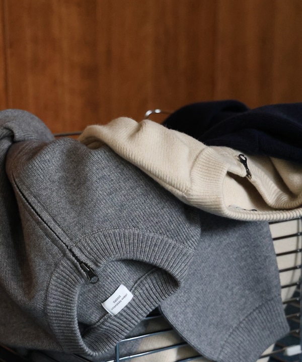 【熱銷追加】針織拉鍊夾克