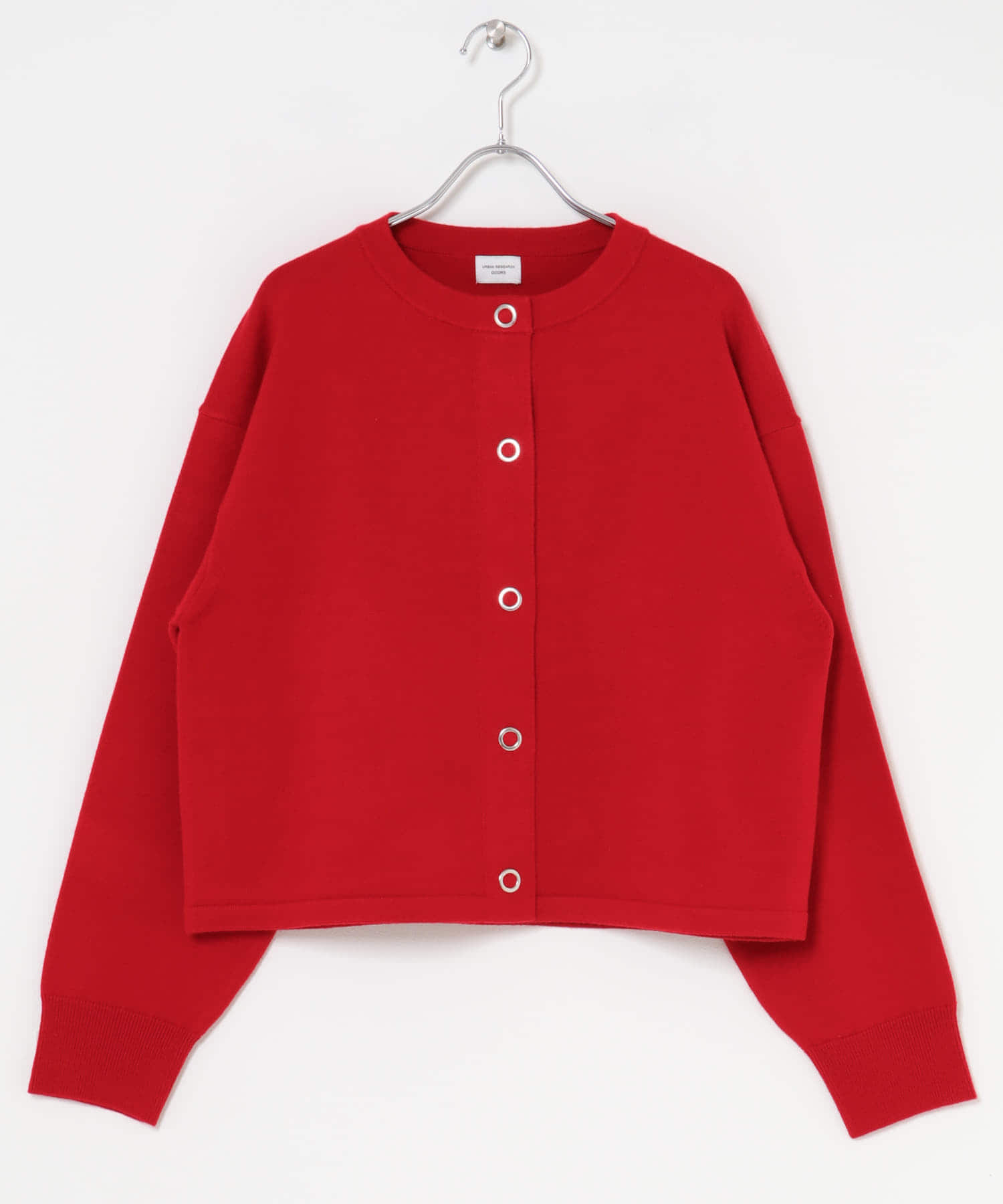 【新色追加】『UR TECH 200日針織』壓扣設計開襟衫