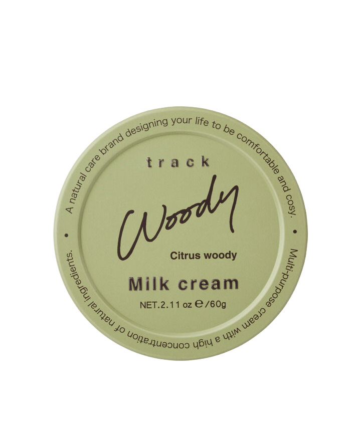 track milk cream Woody柑橘木質香調