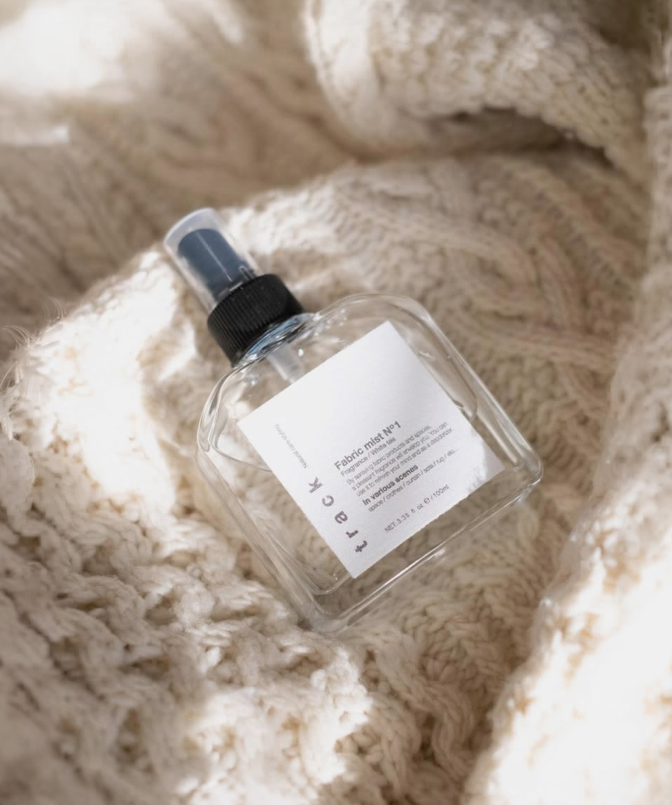 track fabric mist 織物噴霧