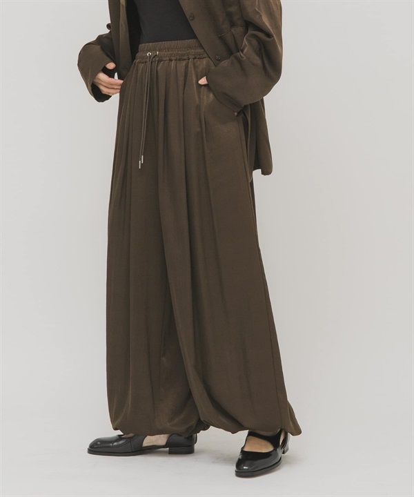 沙典緞氣球褲(可成套搭配)