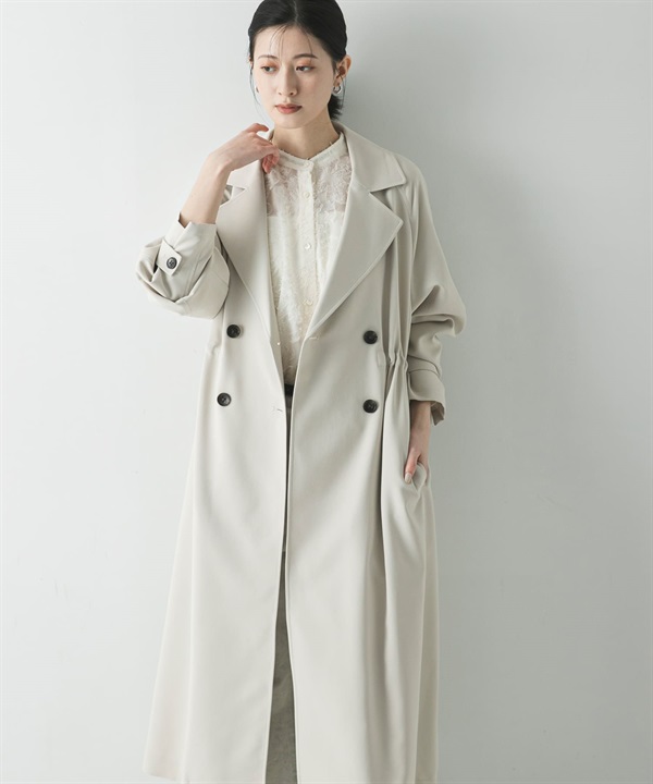 防潑水UV CUT抽繩風衣