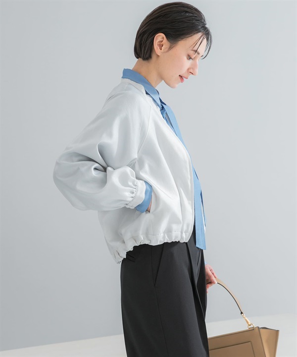 可機洗復古斜紋輕盈夾克