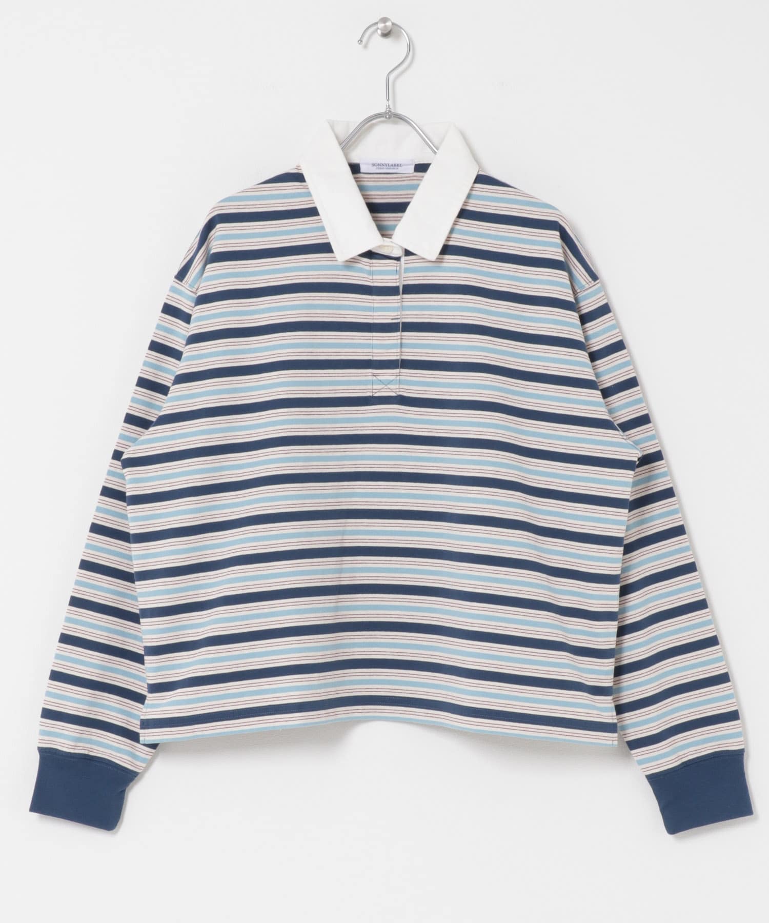 多彩橫紋橄欖球衫